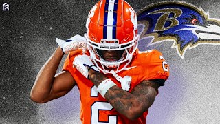 Baltimore Ravens Draft SHUTDOWN Cornerback Nate Wiggins [upl. by Kcirrej]