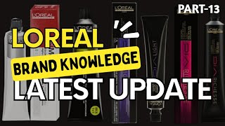 Loreal Colour Family  Part13  Loreal Shade Card  Loreal Family loreal lorealprofessional [upl. by Elleiand]