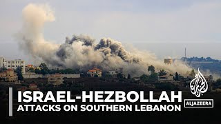 Israel says it bombed Hezbollah sites deep inside Lebanon [upl. by Siuraj]