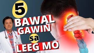 5 Bawal Gawin sa Leeg Mo  Payo ni Doc Willie Ong 1384 [upl. by Ennovyhc]