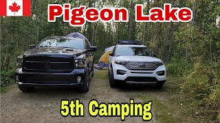 Pigeon Lake Campground  Buhay Canada [upl. by Inigo]