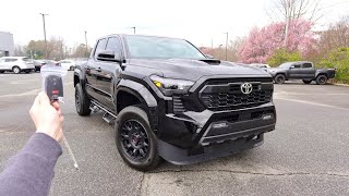 2024 Toyota Tacoma TRD Sport XP Start Up Walkaround Test Drive and Review [upl. by Pardo]