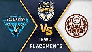 SWC Placements Day 5 Group A amp B Third Place Sleekness Vs Valkyries [upl. by Olnton]