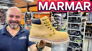 Marmar Fábricante de bota de trabajo y botas de campismo en León Guanajuato Boots industrial piel [upl. by Uball]