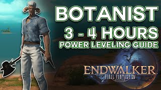 Leveling Botanist from 80 to 90 in 3  4 hours  FFXIV Endwalker [upl. by Aniz56]