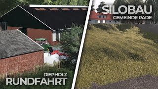 ✅ LS22  SILOBAU auf der Rade amp Rundfahrt auf der Diepholz  LANDWIRTSCHAFTS SIMULATOR 22 [upl. by Brenden]