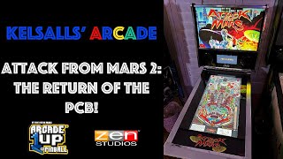 Attack from Mars 2 The Return of the PCB Arcade1up Intec Switch mod gets a reverse operation [upl. by Teryl]