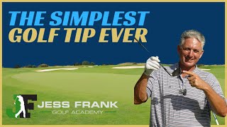 SIMPLEST GOLF TIP EVER How the Trail Arm Works PGA Golf Pro Jess Frank [upl. by Dew393]