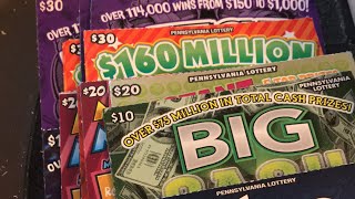 PA Lottery Scratch Off Tickets Randoms [upl. by Teyut]