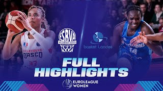 Villeneuve dAscq LM v Basket Landes  Full Game Highlights  EuroLeague Women 202324 [upl. by Anekam]