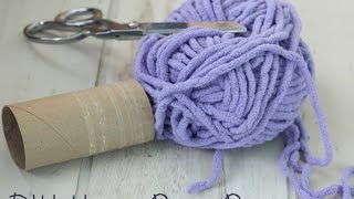 How To Make Yarn Pom Poms [upl. by Otxis]