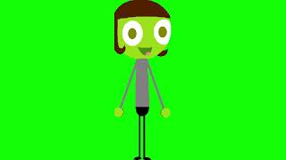 PBS Kids Digital Art  Meghan Evovles Into V2 Gif Green screen Free to use [upl. by Ardnuahs]