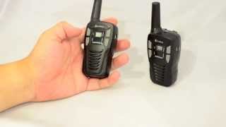 Cobra MT245 PMR446 two way radio unboxing review [upl. by Staten678]