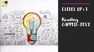 LEVEL UP CPE Reading  Gappedtext [upl. by Fulmer]