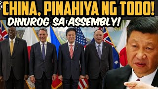 PILIPINAS at ALLIES DINUROG ang CHINA sa UNITED NATION ADDRESS REACTION [upl. by Artemas]