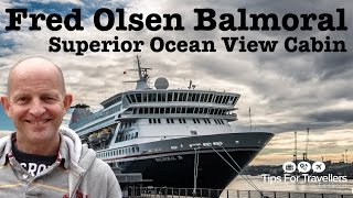 Fred Olsen Balmoral Superior Ocean View Cabin tour and review A cabin you would like to cruise in [upl. by Breech161]