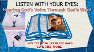 8 25 24  Listen With Your Eyes  Building My Life of the Bible Kickoff [upl. by Yulma491]