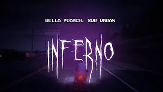 bella poarch sub urban  inferno  sped up  lyrics [upl. by Carri]