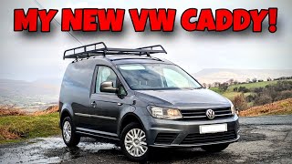 I Bought a VW Caddy Van  Mini Camper Van Plans [upl. by Brinna658]