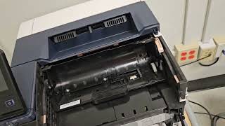 Replace Toner Cartridge in Xerox VersaLink B400 Printer DIY [upl. by Siocnarf724]