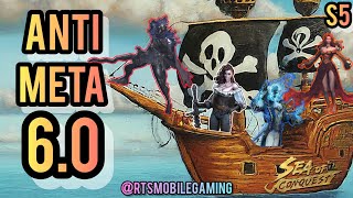 NEW Anti Meta 60 Best Build Sea of Conquest S5  GemZ [upl. by Aerbma]