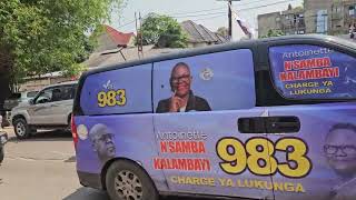 Maman Elyane Nitu Dans La Cortège de Campagne De La Ministre des Mines Antoinette Nsamba Kalambayi [upl. by Yran]