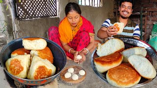 উনানে বা গ্যাসে বানান পাউরুটি একদম দোকানের মতো মাত্র কয়েকটি উপকরণে│Bun Roti Recipe│Bread Recipe [upl. by Ridinger]