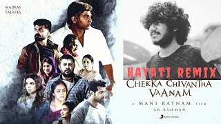 Chekka Chivantha Vaanam  Hayati Remix  AR Rahman  Suman Batteur  Drum Cover [upl. by Dumond]