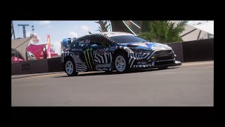 Forza Horizon  2016 Hoonigan Gymkhana 9 Ford Focus RS RX [upl. by Rosmunda]