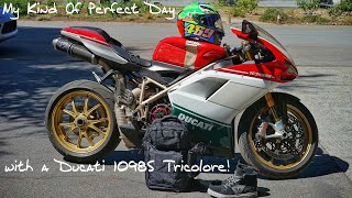 My Kind Of Perfect Day with a Ducati 1098S Tricolore [upl. by Munford]