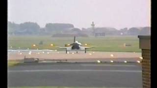 F4 Phantom Practice display Leuchars airshow 1992 [upl. by Nuavahs932]