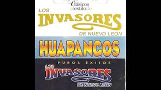 Los Invasores de Nuevo Leon  HUAPANGOS MIX 12 EXITOS [upl. by Aihpledalihp]