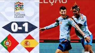 Portugal vs Spain 01 Extende Highlights amp All Goals 2022 HD [upl. by Sanjiv]