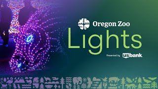 Experience Zoo Lights at the Oregon Zoo [upl. by Driskill]