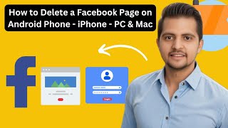 How to Delete a Facebook Page on Android Phone  iPhone  PC amp Mac [upl. by Aititel]