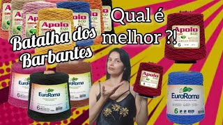 Batalha dos Barbantes  Apolo ou euroma qual é o melhor Qual comprar💣🚨 [upl. by Xymenes]