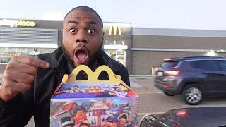 McDonalds New Kerwin Frost Box Review  BLACK MAN EATS [upl. by Rieth]