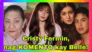 Cristy Fermin nagBigay ng KOMENTO kay Belle Mariano dahil sa nangyari kay Kathryn Bernardo [upl. by Winfred]