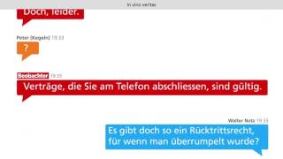 Telefonverkauf – Vertrag verbindlich oder Rücktritt möglich [upl. by Hahnert285]