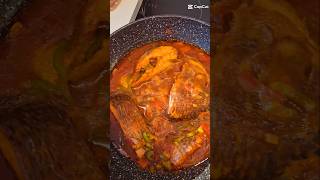 Tilapia fish with matooke so delicious 😋 ugandan food short video [upl. by Verena286]