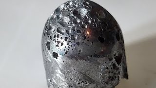 Antimony and Selenium Reaction Strange Metaloid Alloy [upl. by Youngman]