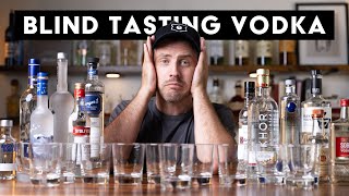 I blind tasted 12 VODKAS and this is what I learned [upl. by Koh]