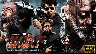 KGFChapter 3 New Hindi Dubbed Full Movie 4K factsYashSanjay DuttRaveena SrinidhiPrashanth Neel [upl. by Cosetta]