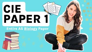 ENTIRE AS  CIE Alevel Biology Topics 111  All the theory from the specification in one video [upl. by Leidag]