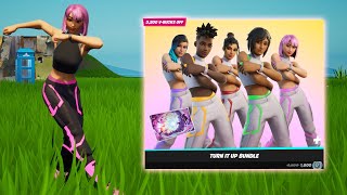 Harmonizer Skin Gameplay  Review in Fortnite Press Play Set [upl. by Laine]