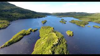 NEWFOUNDLAND CANADA in 4K ULTRA HD Phantom 4 and Canon 5D Mark III [upl. by Marco]