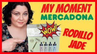 💆🏻 Cómo usar RODILLO JADE de MERCADONA  Masaje facial roller [upl. by Cerveny]