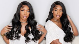 BEGINNER FRIENDLY Side Part 6x6 Closure Wig Install W Juicy Curls Ft Alipearl Hair [upl. by Ahsad40]