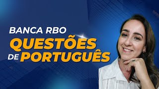 Questões de PORTUGUÊS  Banca RBO [upl. by Fi]