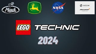 Lego Technic 2024 Sets [upl. by Aloek945]